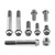 Titanium Crash Bar Mounting Bolts Titanium Crash Bar Mounting Bolts