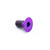 Titanium Countersunk Bolt M6x(1.00mm)x12mm Purple Haze