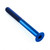 Titanium Countersunk Bolt M6x(1.00mm)x60mm  Blue