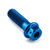 Titanium DualDrive Bolt M10x(1.25mm)x35mm Race Spec Blue