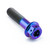 Titanium DualDrive Bolt M8x(1.25mm)x35mm Race Spec Purple Haze