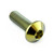 Titanium Disc Bolt To Fit BMW M8x25mm Gold Titanium Disc Bolt To Fit BMW M8x25mm Gold