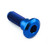 Titanium Disc Bolt To Fit Honda M8x24mm Blue