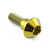 Titanium Disc Bolt To Fit Yamaha M6x20mm Gold Titanium Disc Bolt To Fit Yamaha M6x20mm Gold