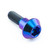 Titanium Disc Bolt To Fit Suzuki M6x21mm Purple Haze