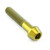 Titanium Front Axle Pinch Bolt Kit Gold