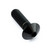Titanium Dome Head Bolt M6x(1.00mm)x20mm (12mm O/D) Black