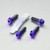 Titanium Front Caliper Pinch Bolt Kit DualDrive Purple Haze