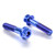 Titanium Front Brake Caliper Mount Bolt Kit DualDrive Blue