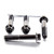 Titanium Front Brake Caliper Mount Bolt Kit DualDrive Black