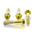 Titanium Front Brake Caliper Mount Bolt Kit DualDrive Gold