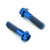 Titanium Front Brake Caliper Mount Bolt Kit Race Spec Blue