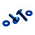 Titanium Fuel Tank Mounting Bolt Kit Blue Titanium Fuel Tank Mounting Bolt Kit Blue