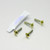 Titanium Headlight Mount Bolt Kit Gold Titanium Headlight Mount Bolt Kit Gold