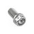 Titanium Flanged Hex Head Bolt M8x(1.25mm)x15mm Race Spec 12.45mm Flange