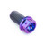 Titanium Flanged Hex Head Bolt M8x(1.25mm)x15mm Race Spec 12.45mm Flange Purple Haze