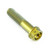 Titanium Flanged Hex Head Bolt M8x(1.25mm)x35mm Race Spec 12.45mm Flange Gold