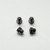 Titanium Mirror Mounting Nuts Black