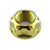 Titanium Flanged Axle Nut M18x(1.50mm) Swingarm Pivot Gold
