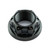 Titanium Flanged Axle Nut M20x(1.50mm) Rear Wheel Black