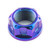 Titanium Flanged Nut M24x(1.50mm) Purple Haze