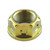 Titanium Flanged Nut M24x(1.50mm) Drilled Gold