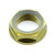 Titanium Flanged Nut M25x(1.50mm) Nylock Gold