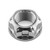 Titanium Flanged Axle Nut M25x(1.50mm) Rear Wheel