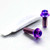 Titanium Pillion Footrest Hanger Bolt Kit Purple Haze
