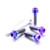 Titanium Pillion Footrest Hanger Bolt Kit DualDrive Purple Haze
