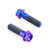 Titanium Rear Brake Caliper Mount Kit Purple Haze