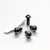 Titanium Rider Footrest Hanger Bolt Kit Black