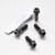 Titanium Rider Footrest Hanger Bolt Kit DualDrive Black