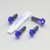 Titanium Rider Footrest Hanger Bolt Kit Race Spec Purple Haze