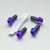 Titanium Rider Footrest Hanger Bolt Kit DualDrive Purple Haze