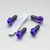 Titanium Rider Footrest Hanger Bolt Kit DualDrive Purple Haze