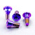 Titanium Rider Footrest Hanger Bolt Kit Purple Haze