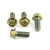 Titanium Rider Footrest Hanger Bolt Kit Gold