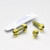 Titanium Rider Footrest Hanger Bolt Kit Gold
