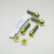 Titanium Rider Footrest Hanger Bolt Kit Gold
