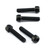 Titanium Rider Footrest Hanger Bolt Kit Torx Drive Black