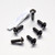 Titanium Rider Footrest Hanger Bolt Kit Black