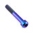 Titanium Cylindrical Head Torx Drive Bolt M10x(1.25mm)x65mm T50 Purple Haze