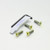Titanium Screen kit Aprilia 4 Bolts Gold Titanium Screen kit Aprilia 4 Bolts Gold
