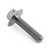 Titanium Flanged Hex Head Bolt M6x(1.00mm)x25mm (16mm O/D) Race Spec Titanium Flanged Hex Head Bolt M6x(1.00mm)x25mm (16mm O/D) Race Spec