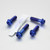 Titanium Subframe Mount Bolt Kit Race Spec Blue
