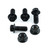 Titanium Subframe Mount Bolt Kit Race Spec Black