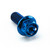 Titanium Front Suspension Housing Bolt Race Spec Blue Titanium Front Suspension Housing Bolt Race Spec Blue