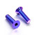 Titanium Swingarm Mounting Plate Bolt Kit Purple Haze