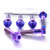 Titanium Top & Bottom Clamp Yoke Pinch Kit DualDrive Purple Haze